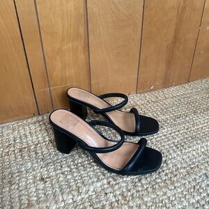 Dolce Vita Black Strappy Heels